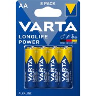 VARTA LONGLIFE POWER BL8 CERUZA AA/ LR06 ELEM