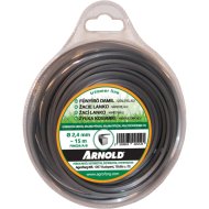 DAMIL 2,4MM ÁTMÉRŐJŰ, 15M, SZÖGLETES PROFILÚ, ALU, BLISZTERES, FŰKASZÁHOZ