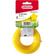 OREGON DAMIL 2,4MM ÁTMÉRŐJŰ, 15M, CSILLAG PROFILÚ, SÁRGA, FŰKASZÁHOZ