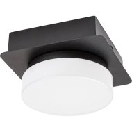 RÁBALUX ATTICHUS LED MENNYEZETI LÁMPA 5W 670LM 4000K IP44 13X13CM MATT FEKETE