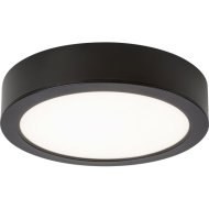 RÁBALUX SHAUN LED RÁÉPÍTHETŐ MENNYEZETI LÁMPA 24W 2400LM 4000K IP44 22CM FEKETE