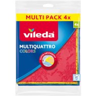 VILEDA MULTI QUATTRO TÖRLŐKENDŐ 4X UNIVERZÁLIS KONYHA+FÜRDŐ