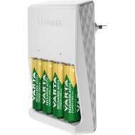 VARTA PLUG AKKUTÖLTŐ + 4DB AA 2100 MAH AKKUMULÁTOR