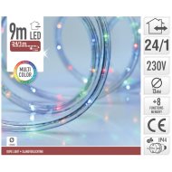 FÉNYCSŐ 9M-ES LED-ES SZÍNES, 8FUNKCIÓS VEZÉRLŐVEL