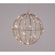 HÁLÓS GÖMB LÁMPA LED 30CM