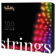 FÉNYFÜZÉR TWINKLY SZÍNES 8M 100 LED