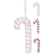 DEKOR NYALÓKA FÜGGŐ 17CM, 3 TÍPUS