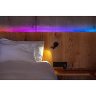 LEDSZALAG TWINKLY BELTÉRI OKOSFÉNY 100 LED RGB 1,5M KEZDŐ SZETT FEKETE