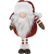 DEKOR MANÓ ÁLLÓ 32CM OROSZSAPKÁS PIROS/SZÜRKE 2 FÉLE MODELL