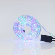 EUROLAMP FÉNYCSŐ KÜL- ÉS BELTÉRI, 6M 24 LED/M, MULTICOLOR, 8 FUNK, ÁTLÁTSZÓ KÁBEL, IP44