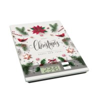 KONYHAI MÉRLEG KARÁCSONYI MINTÁVAL, MAX. 5 KG MÉRÉSHATÁR