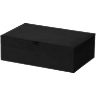 ÉKSZERES DOBOZ BÁRSONY 25×16×7CM, 2 SZÍNBEN