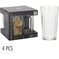 ÜVEGPOHÁR SZETT 4 DB-OS, 350 ML