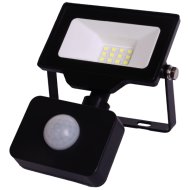 AVIDE SMD LED FÉNYVETŐ SLIM 10W 1000LM 4000K MOZGÁSÉRZÉKELŐS PIR NW FEKETE