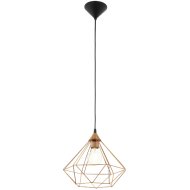 RÉZ SZÍNŰ, FÉM TARBES FÜGGESZTÉK E27 60W 32,5CM