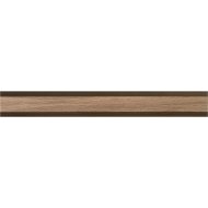 DOMINO DOVER WOOD BORDŰR 60,8X7,3CM BARNA DARABOS