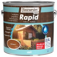 LAZURÁN AQUA RAPID VÉKONYLAZÚR, 2,5 L VÖRÖSFENYŐ