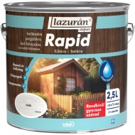 LAZURÁN AQUA RAPID VÉKONYLAZÚR, 2,5 L FEHÉR