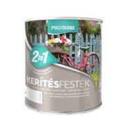 POLI-FARBE KERÍTÉSFESTÉK 0,75L FEHÉR