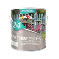 POLI-FARBE KERÍTÉSFESTÉK 2,5L FEHÉR