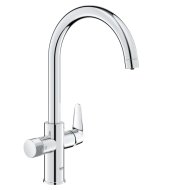 GROHE BLUE PURE START CURVE MOSOGATÓ CSAPTELEP SZETT ÁLLÓ, ÍVES, VÍZSZŰRŐVEL