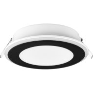 TRIO AURA SMD-LED BEÉPÍTHETŐ LÁMPA 6+4W 620+420LM 3000K IP20 3,8X14,8CM MATT FEKETE