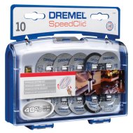 VÁGÓKORONG KÉSZLET 10 RÉSZES DREMEL &quot;EZ SPEEDCLIC&quot;