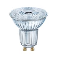 LED FÉNYFORRÁS VALUE SPOT GU10 50 350LM 3,6W MELEG 36° ÜVEG 10000H