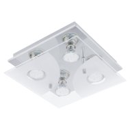 CABI LED MENNYEZETI LÁMPA GU10 3W 4*3W 4*200LM 3000K KRÓM/SZATÉN