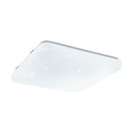 FRANIA LED MENNYEZETI 11,5W 1350LM 4000K 28CM SZÖGLETES KRISTÁLY HATÁS