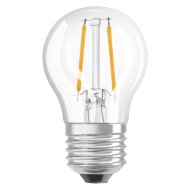 LED FÉNYFORRÁS DIMMELHETŐ KISGÖMB E27 4,5W 470LM 40 MELEG FILAM. ÜVEG 25000H