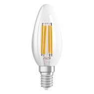 LED FÉNYFORRÁS STAR+ GYERTYA E14 5W 470LM 40 FILAMENT ÜVEG GLOWDIM