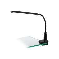 LAROA LED ASZTALI LÁMPA 4,5W 550LM FEKETE CSIPTETŐS 4000K