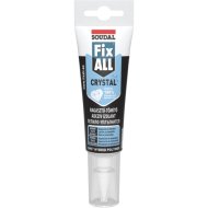 SOUDAL FIX ALL CRYSTAL TÖMÍTŐ RAGASZTÓ 125ML HIBRID POLIMER