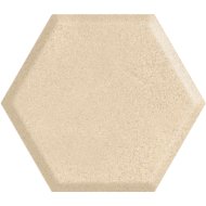 SERENE DEKORCSEMPE STRUKTURÁLT, HEXAGON 19,8X17,1CM BÉZS, 0,66 M2/CS