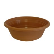 VIRÁGTÁL MŰANYAG 20CM               TERRACOTTA