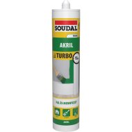 SOUDAL TURBO AKRIL TÖMÍTŐ 280ML FEHÉR