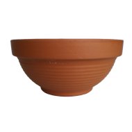 DEROMA AGYAGTÁL GIGANTE 27CM TERRACOTTA