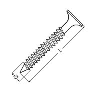 JKH GIPSZKARTONCSAVAR FÁHOZ 3.5X35MM 1000DB/CSM