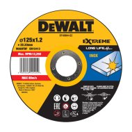 DEWALT VÁGÓKORONG FÉMHEZ 125X1,2X22,23MM