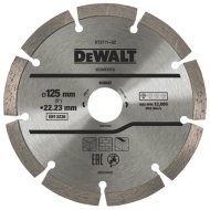 DEWALT GYÉMÁNT VÁGÓTÁRCSA 125X22,2MM SZEGMENTÁL