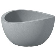 KASPÓ KÜLTÉRI 40CM STONY GREY (252) SZÜRKE KŐ HATÁSÚ *322598*