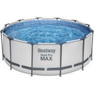 BESTWAY FÉMVÁZAS MEDENCE SZETT NAVAGIO STEEL PRO MAX 366X122CM