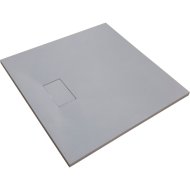 SANOTECHNIK ZUHANYTÁLCA SMC 90X90X2,6CM SZÖGLETES VÁGHATÓ SZÜRKE