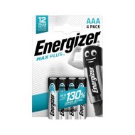 ENERGIZER MAX PLUS ALKÁLI MIKRO ELEM AAA 4DB/CSOMAG