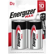 ENERGIZER MAX ALKÁLI GÓLIÁT ELEM D2DB/CS