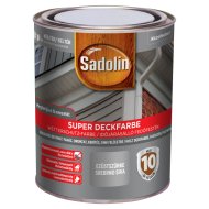 SADOLIN SUPER DECKFARBE FAVÉDŐ FESTÉK 0,75L, EZÜSTSZÜRKE