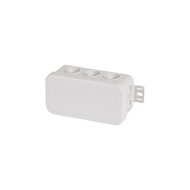 BURISCH KÖTŐDOBOZ FALON KÍVÜLI IP54 PATTINTÓS FEDÉL 8,5X4,4X4CM SZÜKRE
