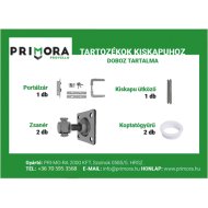 PRIMORA PROVELLO KISKAPU TARTOZÉKSZETT HORGANYZOTT