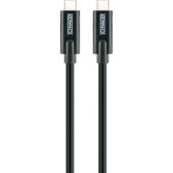 SCHWAIGER USB-C 3.1 CSATLAKOZÓ KÁBEL SZINKRON- ÉS TÖLTŐKÁBEL 1M FEKETE